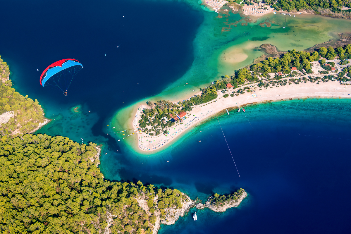 Ölüdeniz Mėlynoji lagūna, Turkija