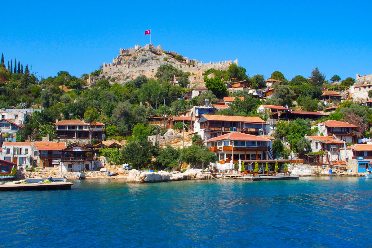 Nuskendusio miesto griuvėsiai, Kekova