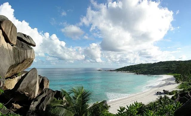 Seychelles views of sea