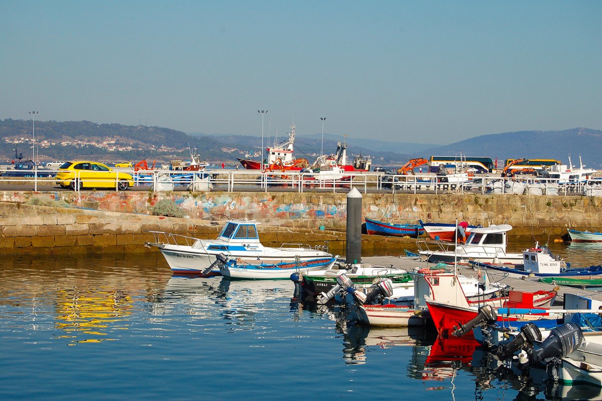 Muros, Galicija – autentiškas žvejų uostas, žalia pakrantė