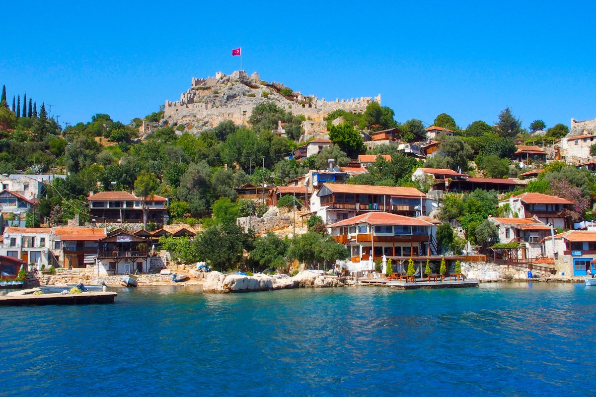 Nuskendusio miesto griuvėsiai, Kekova